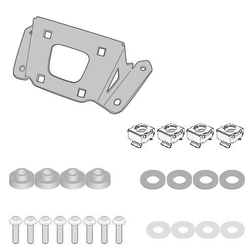 A2156A WINDSHIELD FIT KIT