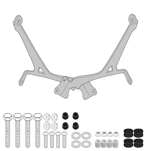 A9053A WINDSHIELD FIT KIT