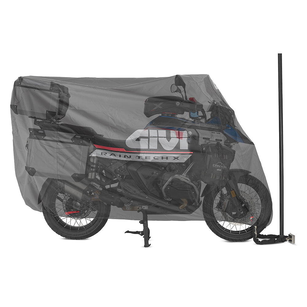 S205AXL MOTORCYCLE RAIN COVER XLARGE