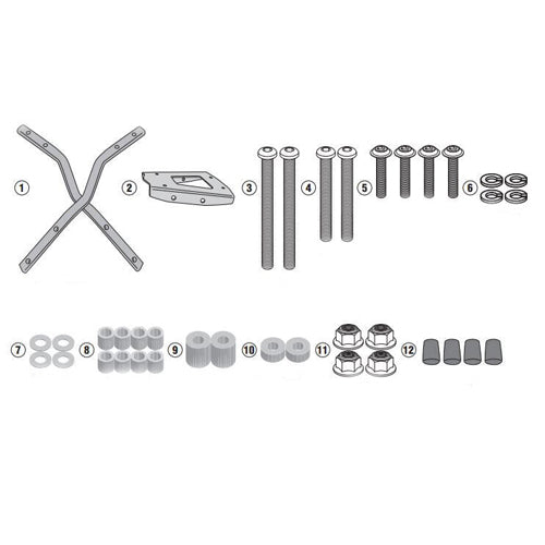 SR6424 SPECIFIC REAR RACK