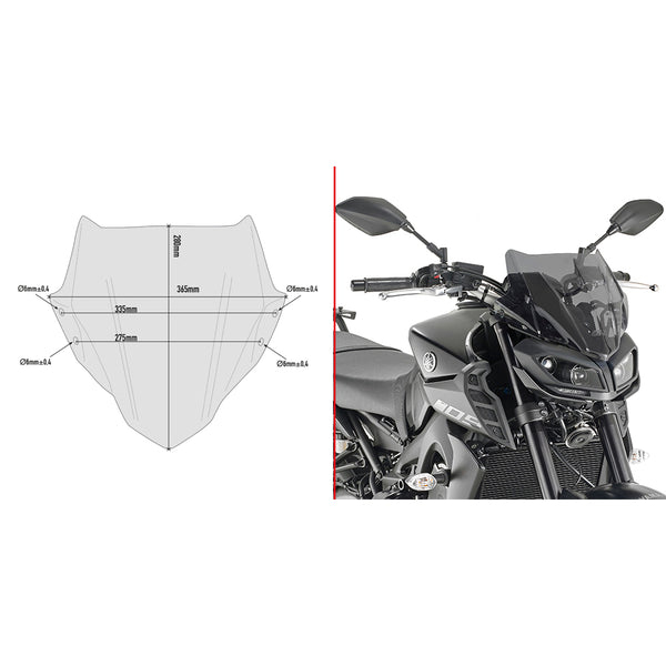 マジェスティ250SG03 givi ワイドスクリーン Webike | GIVI ジビ エアロダイナミックスクリーン【D137ST】 グランド