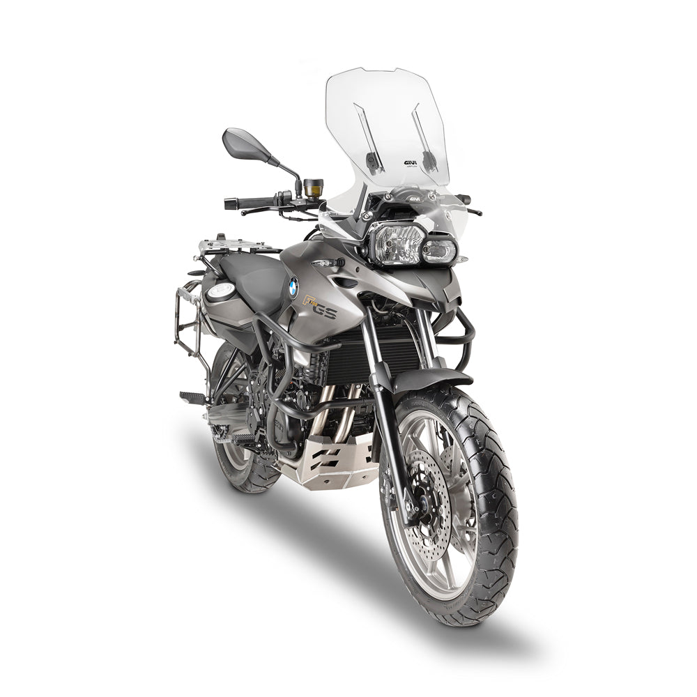  F700GS  GIVI製ウィンドスクリーン BMW F700GS Motorcycle Windshield Comparison and Installation
