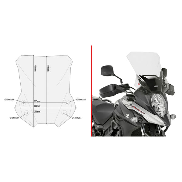 GIVI 【セール7/21 23:59まで】GIVI D3112ST スクリーン クリア