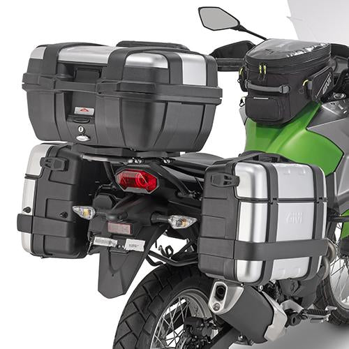 Versys X 300 '17-25' Alaska top and side case bundle with hardware