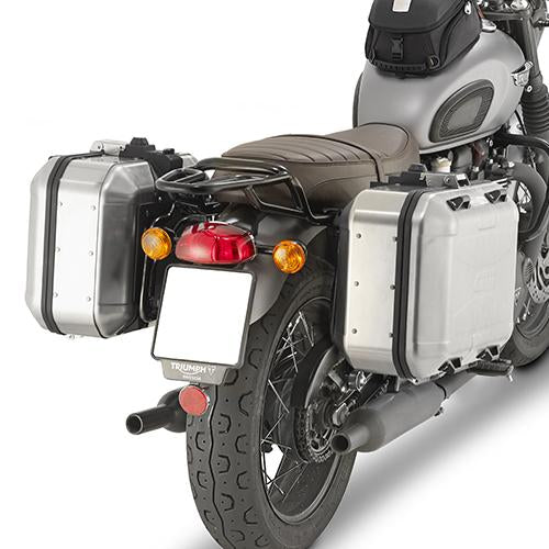 Bonneville T120 '16-25' Dolomiti top and side case bundle with hardware