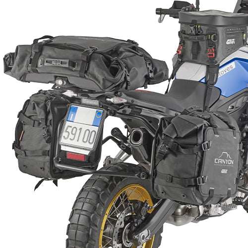 F900GS '24-25' Alaska top and side case bundle with hardware