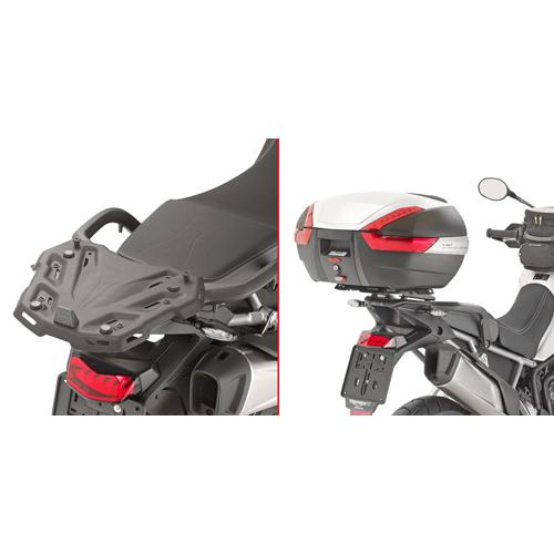 Tiger 850 Sport '22-24' Outback Evo Smart top and side case bundle with hardware