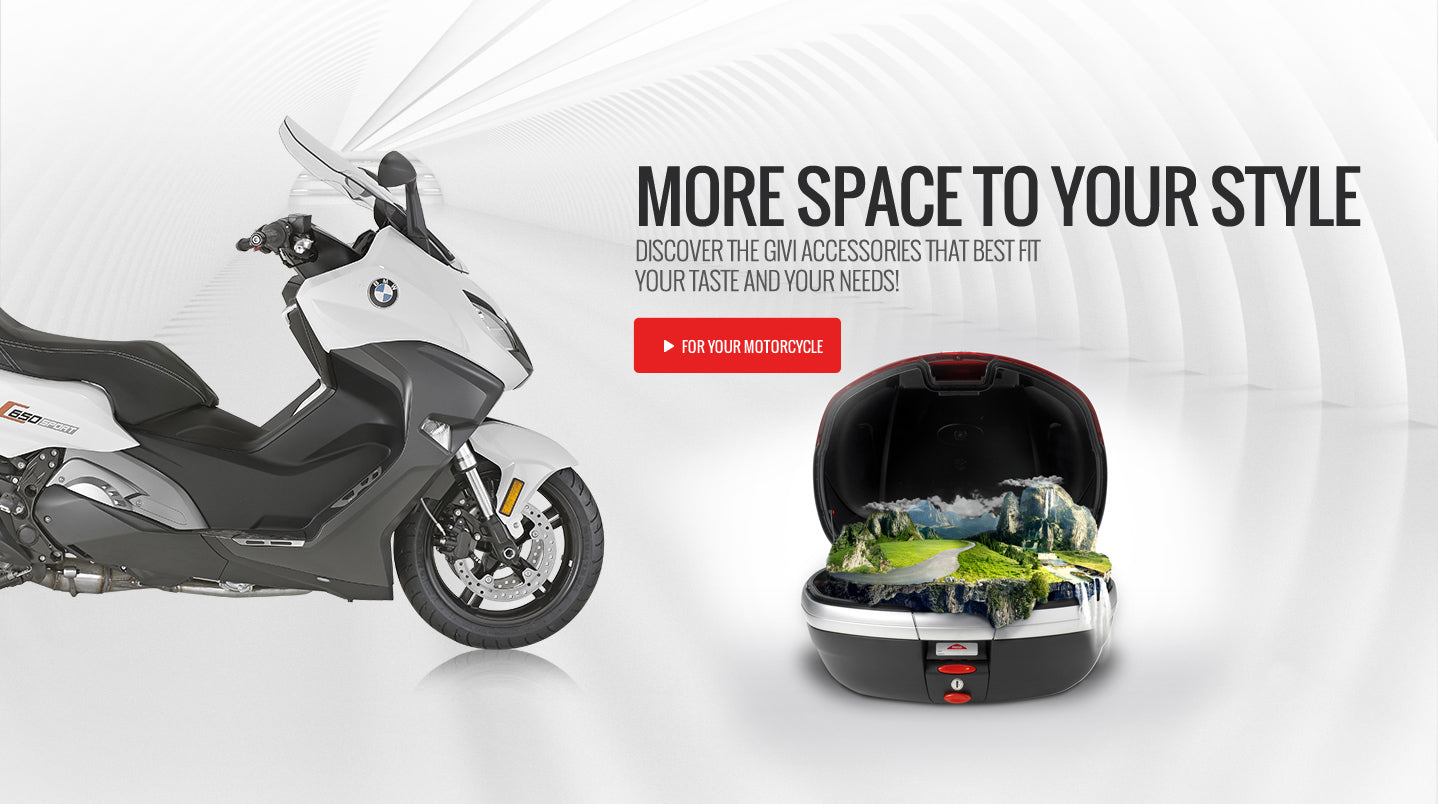 GIVI Motorcycle Luggage, Accessories, Engine Guards, Cases and more