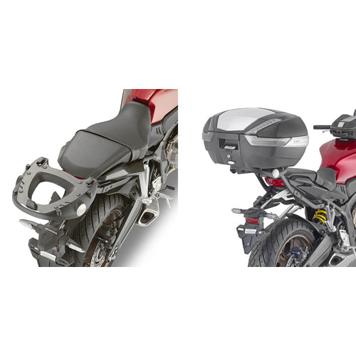 Support top case moto Givi Monolock Honda CBR 125 R (11 à 17