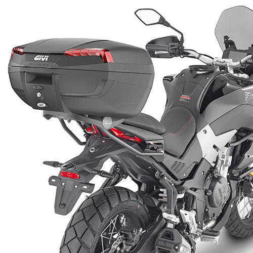 GIVI E46 Tech Riviera Moto Top Case 46 Litres Noir Avec