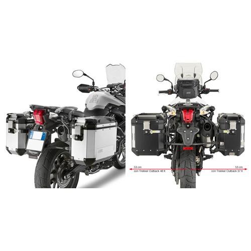 Givi luggage for hot sale triumph tiger 800