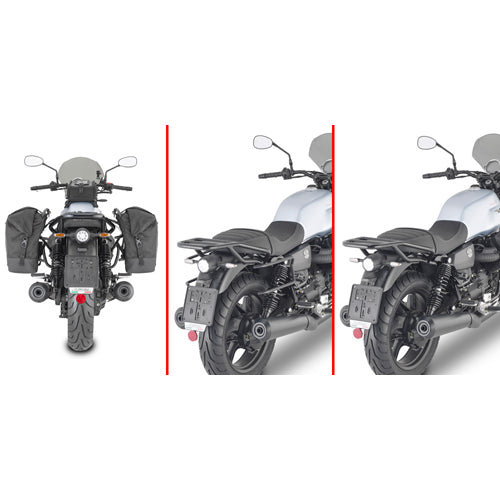 Fixation arrière pour top case Shad Top Master pour Moto Guzzi V