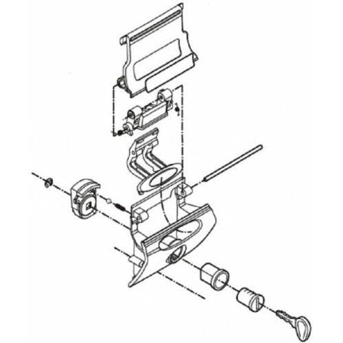 Z641N52M FR HINGE FOR TRK52